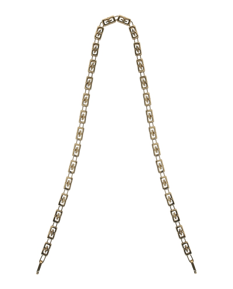 Givenchy G Cube Chain-Link Handbag Strap Golden