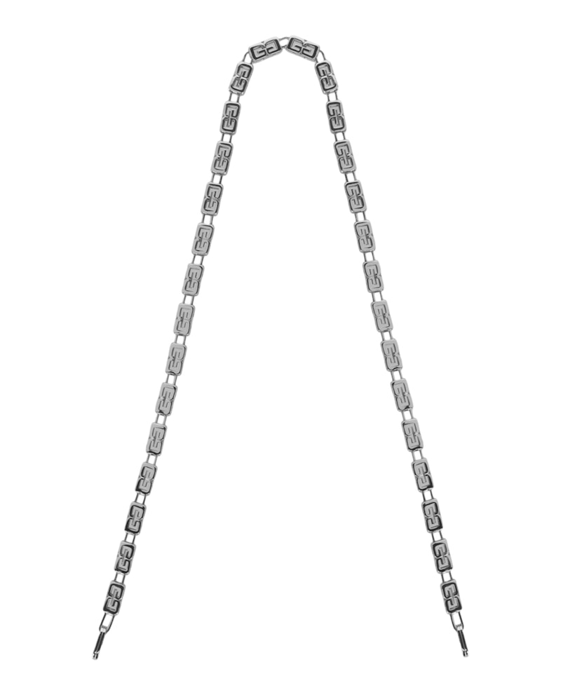 Givenchy G Cube Chain-Link Handbag Strap Palladium