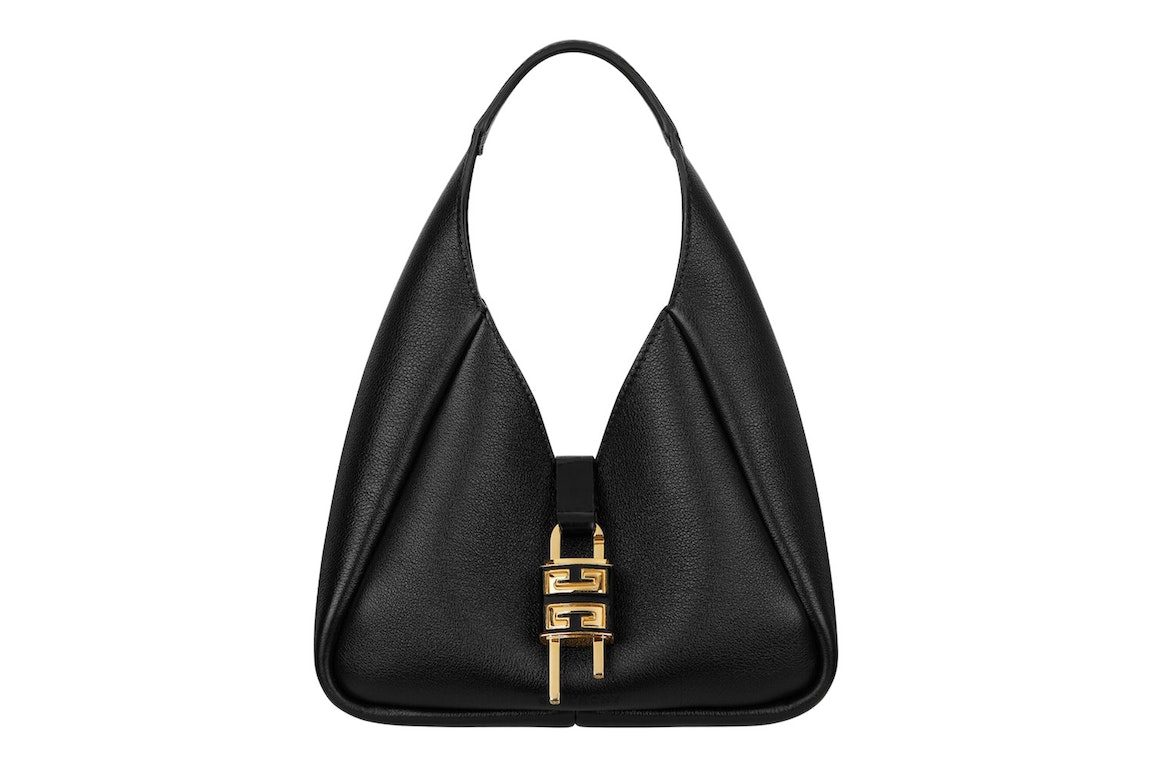 Pre-owned Givenchy G-hobo Shoulder Bag Mini Black