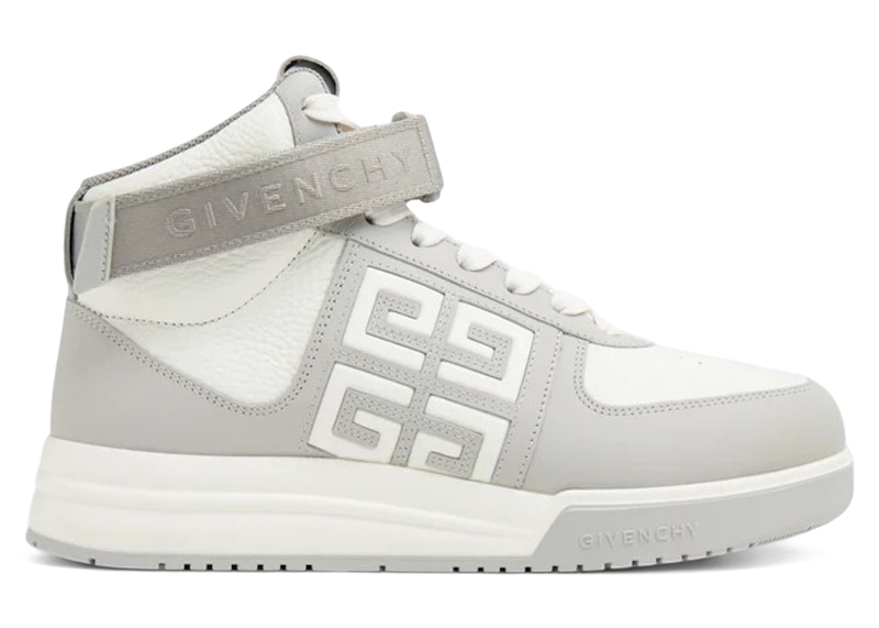 Men's Givenchy G4 High Sneakers in Grey/White