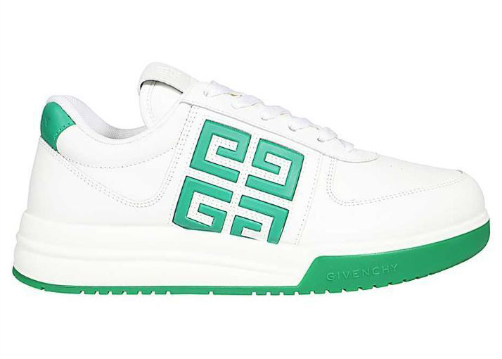 Givenchy G4 Logo Sneaker White Green