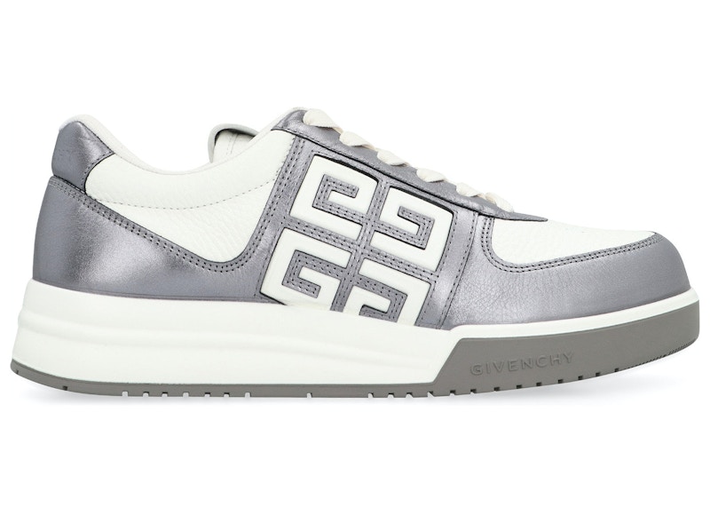 Pre-owned Givenchy G4 Sneakers (women's)in White/silver In Multi