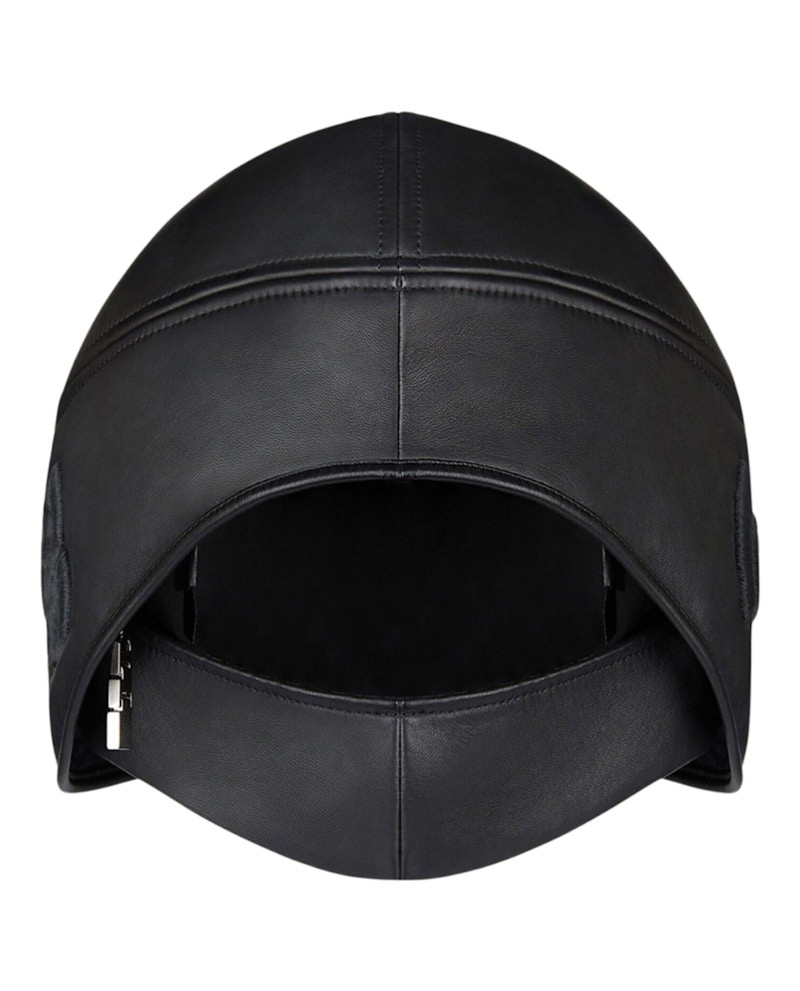 Cappello da pescatore Givenchy x Bstroy con maschera in pelle nero