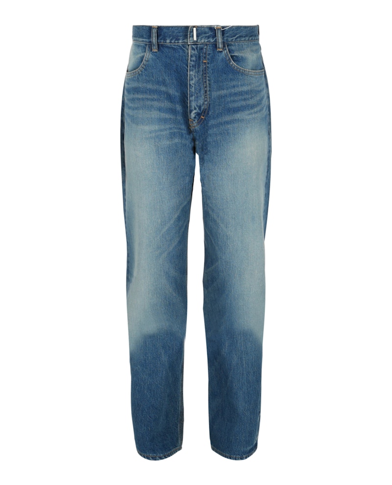 Givenchy High-Rise Denim Jeans Medium Blue