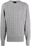 LOUIS VUITTON×NIGO Intarsia Heart Turtleneck Knit Sweater RM221M