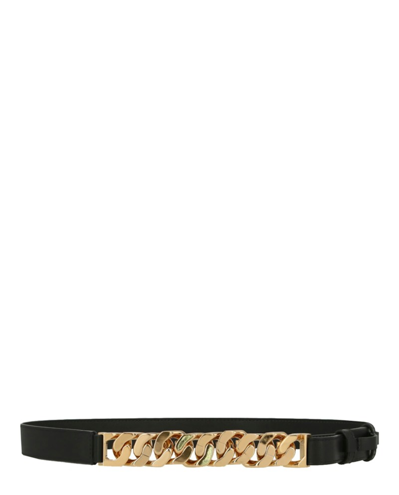 Givenchy Kettengürtel aus Leder Schwarz