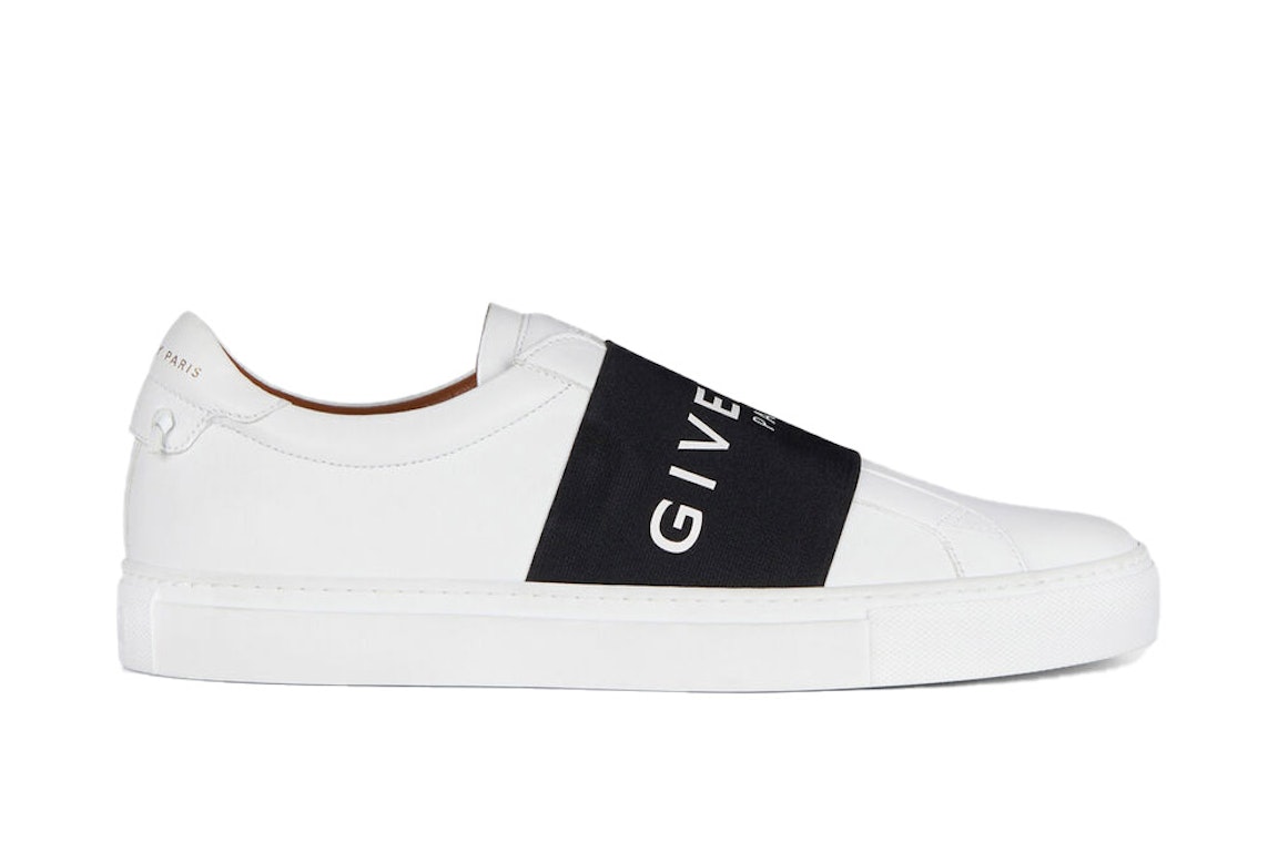 Pre-owned Givenchy Leather Webbing White Black In White/black