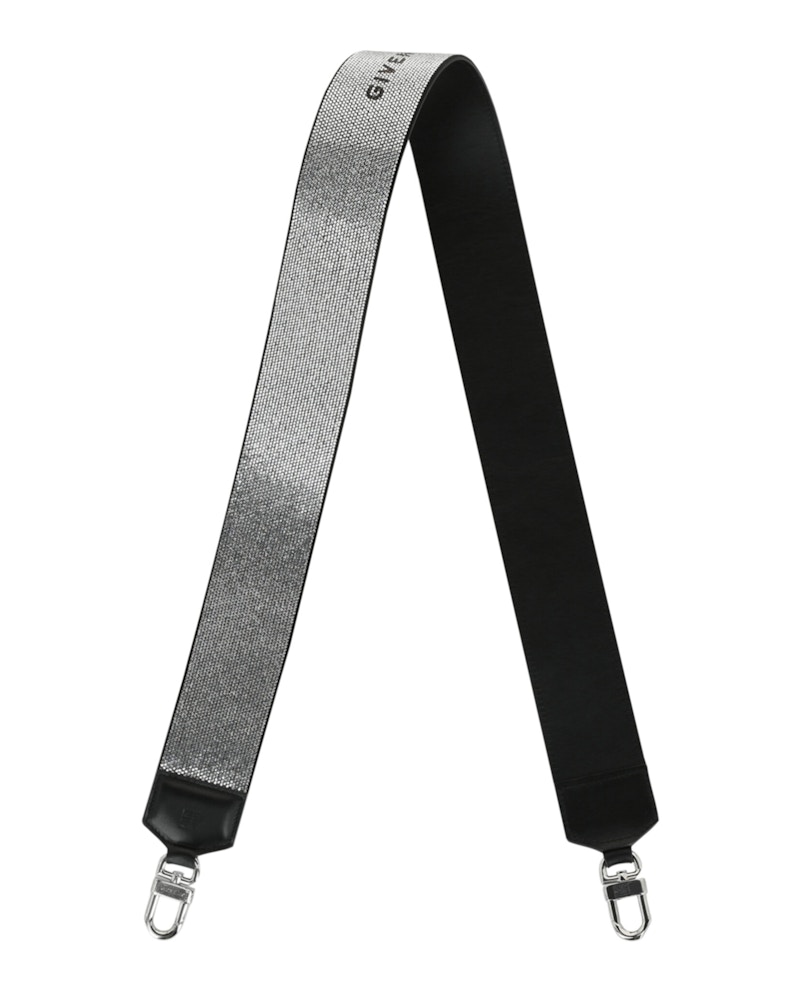 Givenchy Leather With Strass Handbag Strap Black
