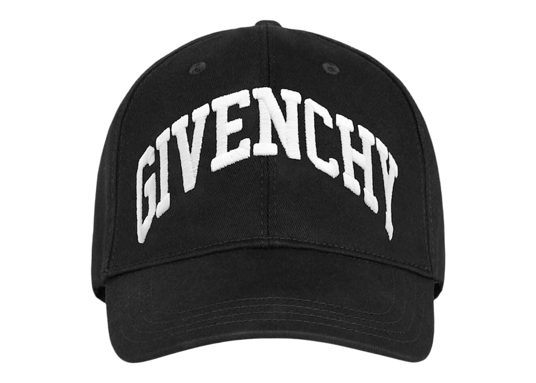 Pre-owned Givenchy Logo Cap Black/white