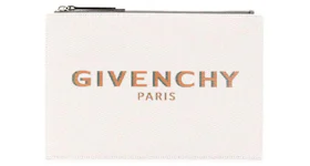 Givenchy Logo-Print Clutch Pink/Grey