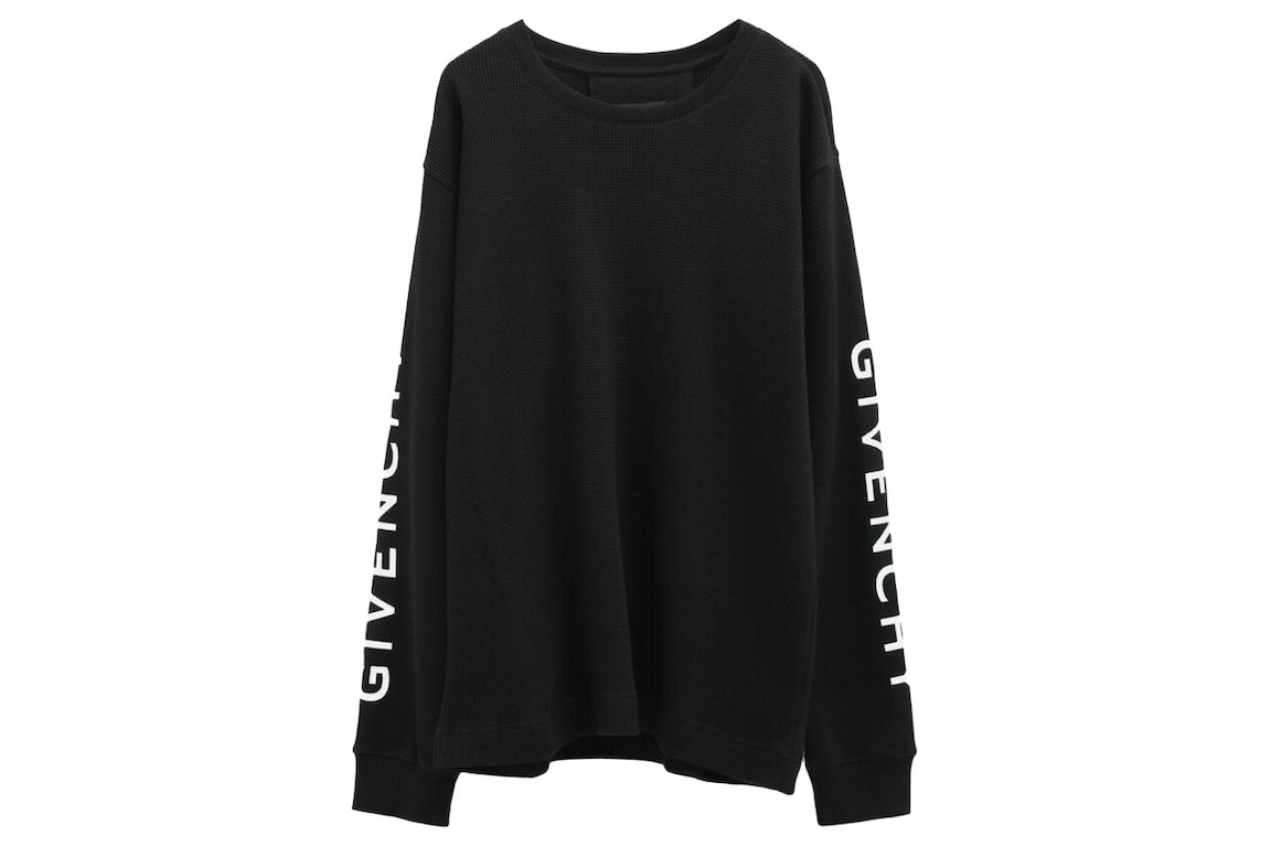 Pre-owned Givenchy Logo Print T-shirt Black