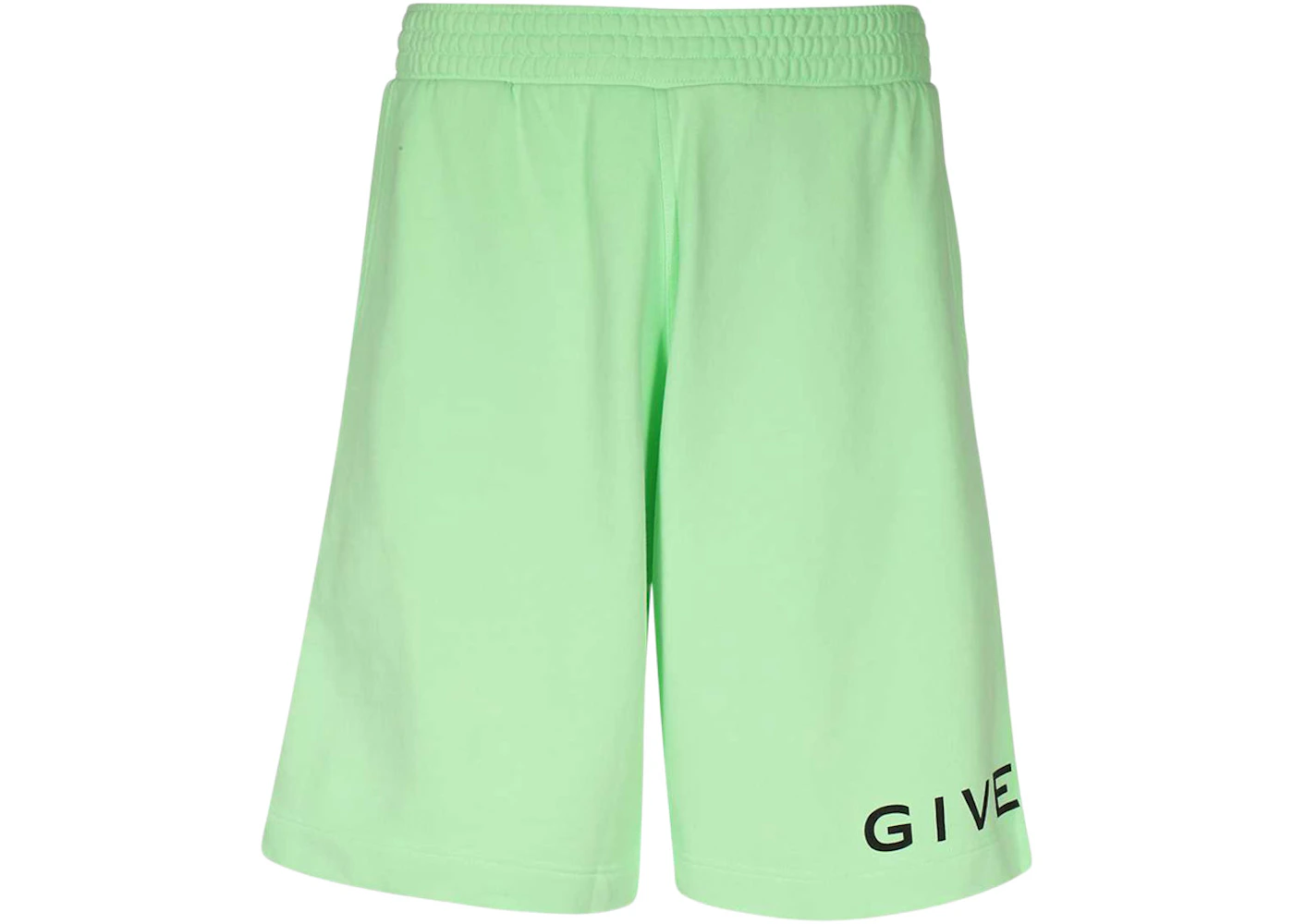Givenchy Logo Sweat Shorts Green Men's - US