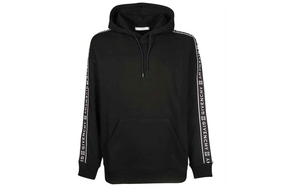 Pre-owned Givenchy Logo Tape Sweatshirt Black