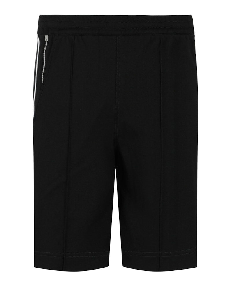 Men's Givenchy Logo Tape Track Shorts in Black