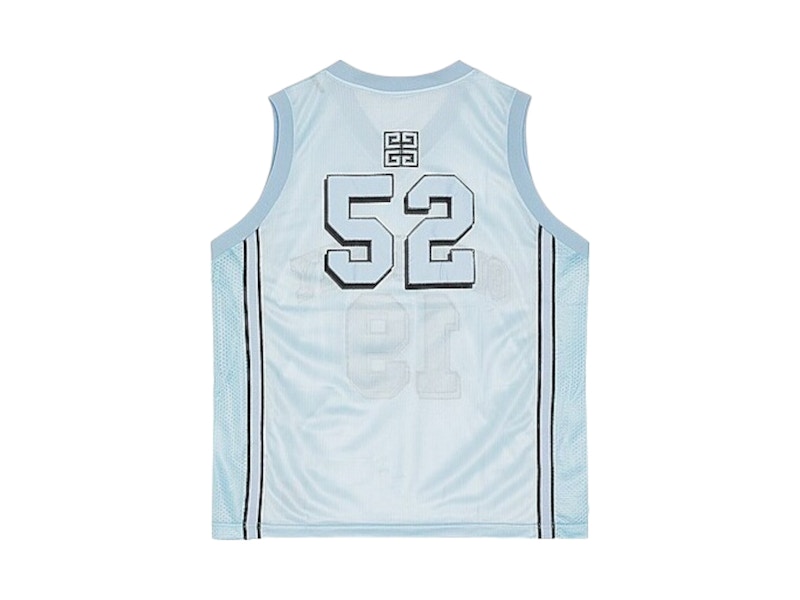 Givenchy Mesh Basketball Jersey Light Blue