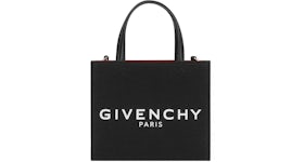 Givenchy Mini G-Tote Shopping Bag in Canvas Black