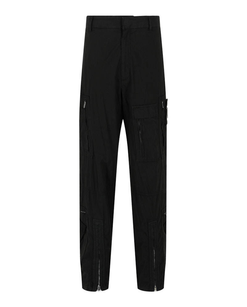 Givenchy Cargohose mit mehreren Reißverschlüssen Schwarz