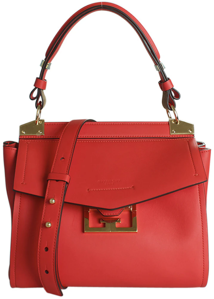 Givenchy Mystic Tote Small Red in Leather with Gold-tone - US