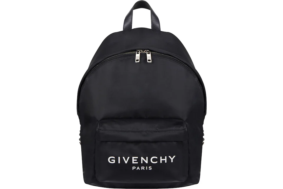 Givenchy Paris Backpack Nylon Black