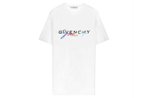 Maglietta Givenchy Paris Givenchy T Shirt Bianca Givenchy Paris