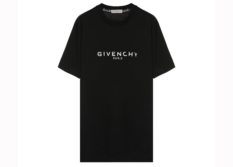 Givenchy Paris Oversized T-shirt Black - SS21 Men's - US