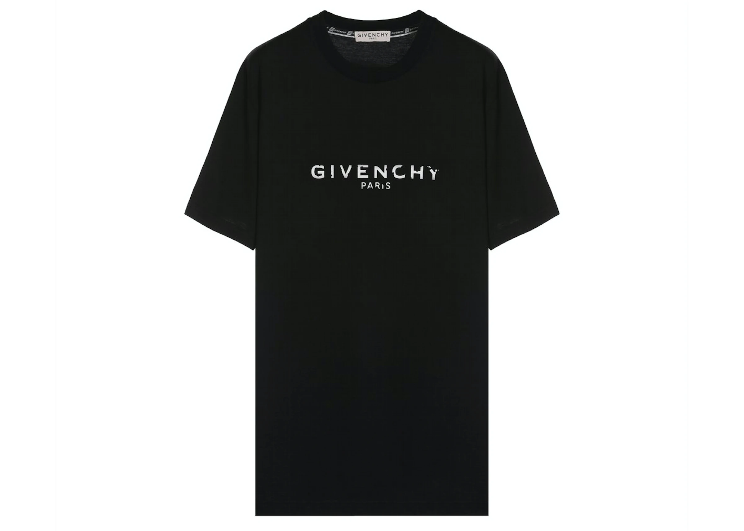 vulgaritet Mammoth automat Givenchy Paris Oversized T-shirt Black - SS21 - US