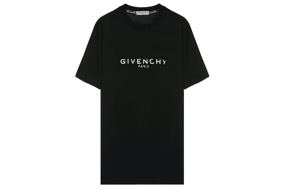 Givenchy Paris Oversized T-shirt Black