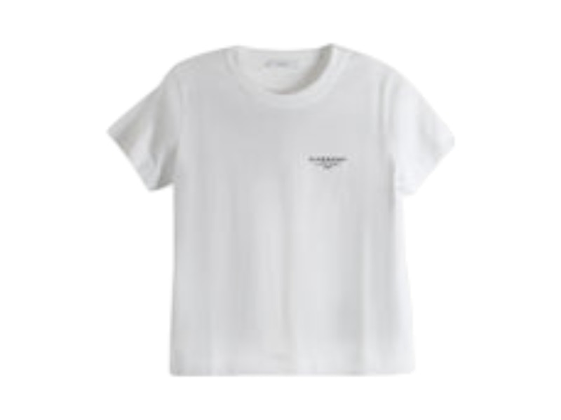Pre-owned Givenchy Women's Regular T-shirt In Whit In White