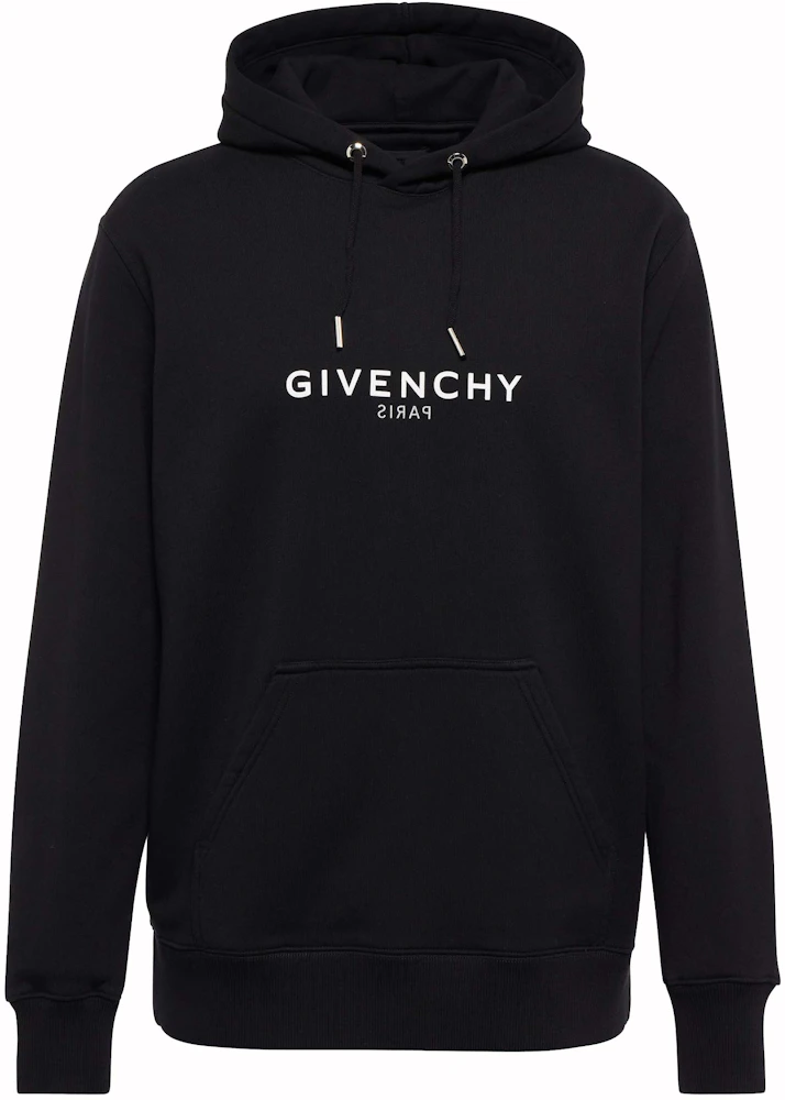Givenchy Reverse Hoodie in Fleece Black Men's - US