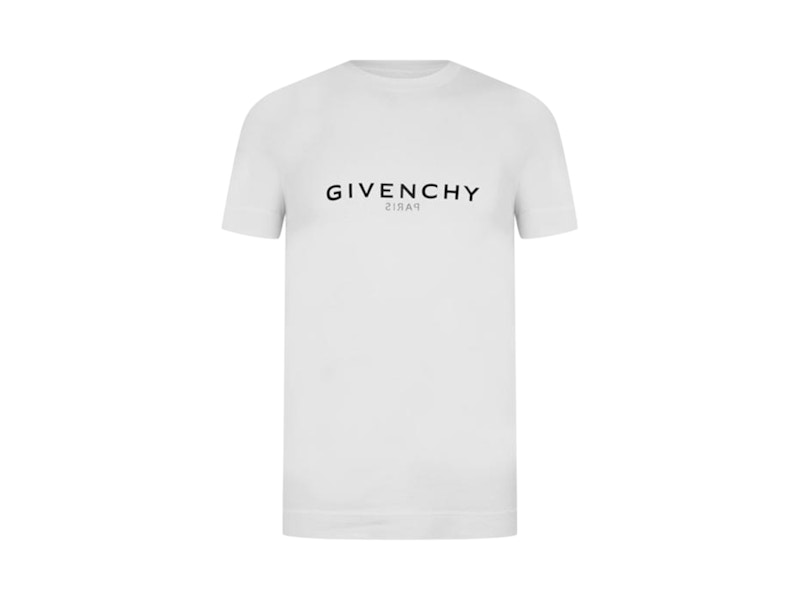 GIVENCHY リバースロゴTシャツ Givenchy Reverse Logo Tee White/Black Men's - SS25 - US