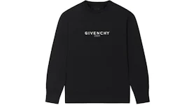 Givenchy Reverse Slim Fit Fleece Sweatshirt Black