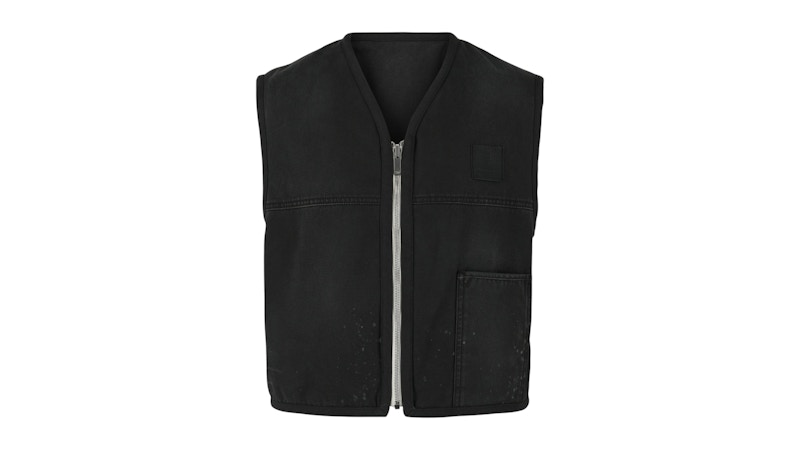 Givenchy Reversible Mixed Material Vest Black