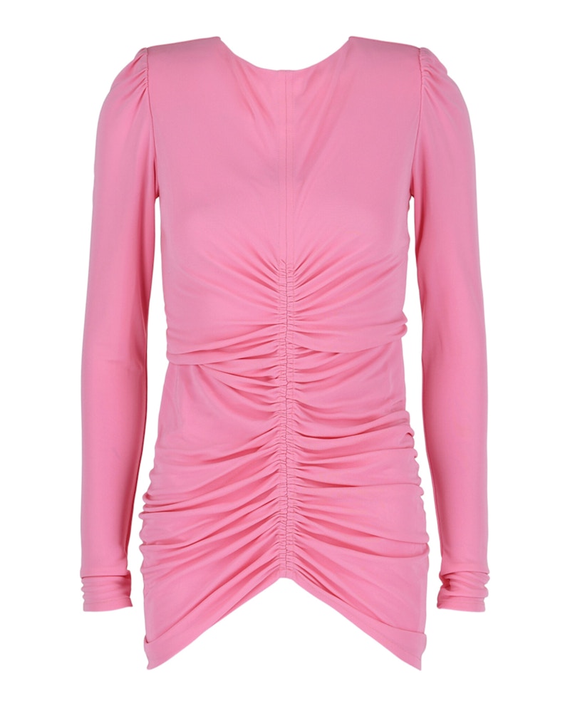 Top a maniche lunghe increspato Givenchy Bubble Gum