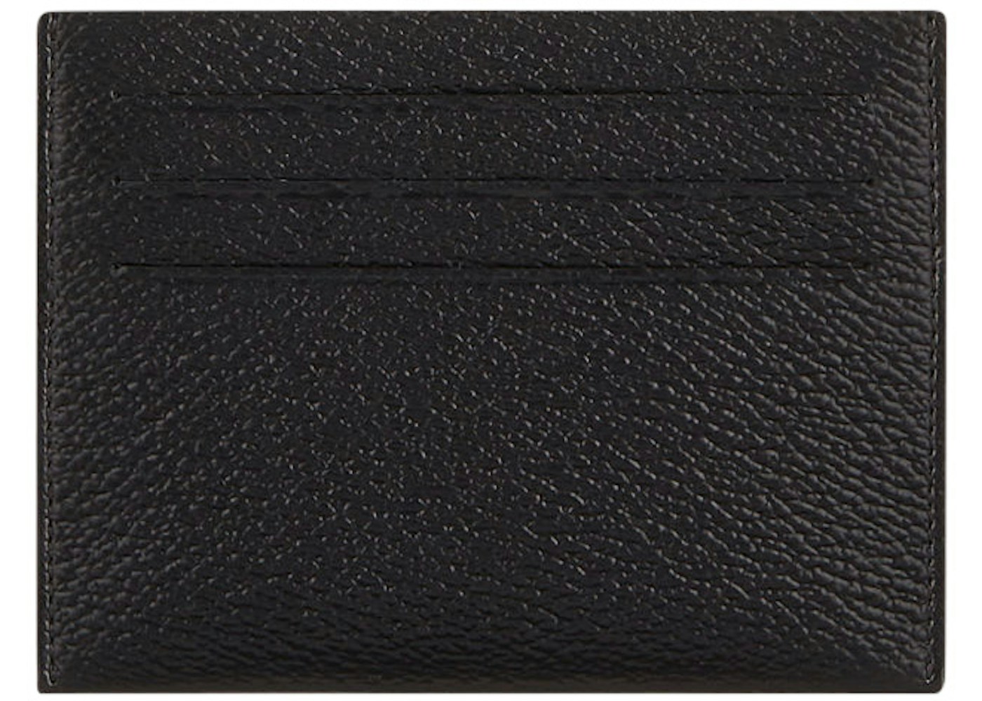 Givenchy Shark Bifold Card Holder Black in Coated Canvas
