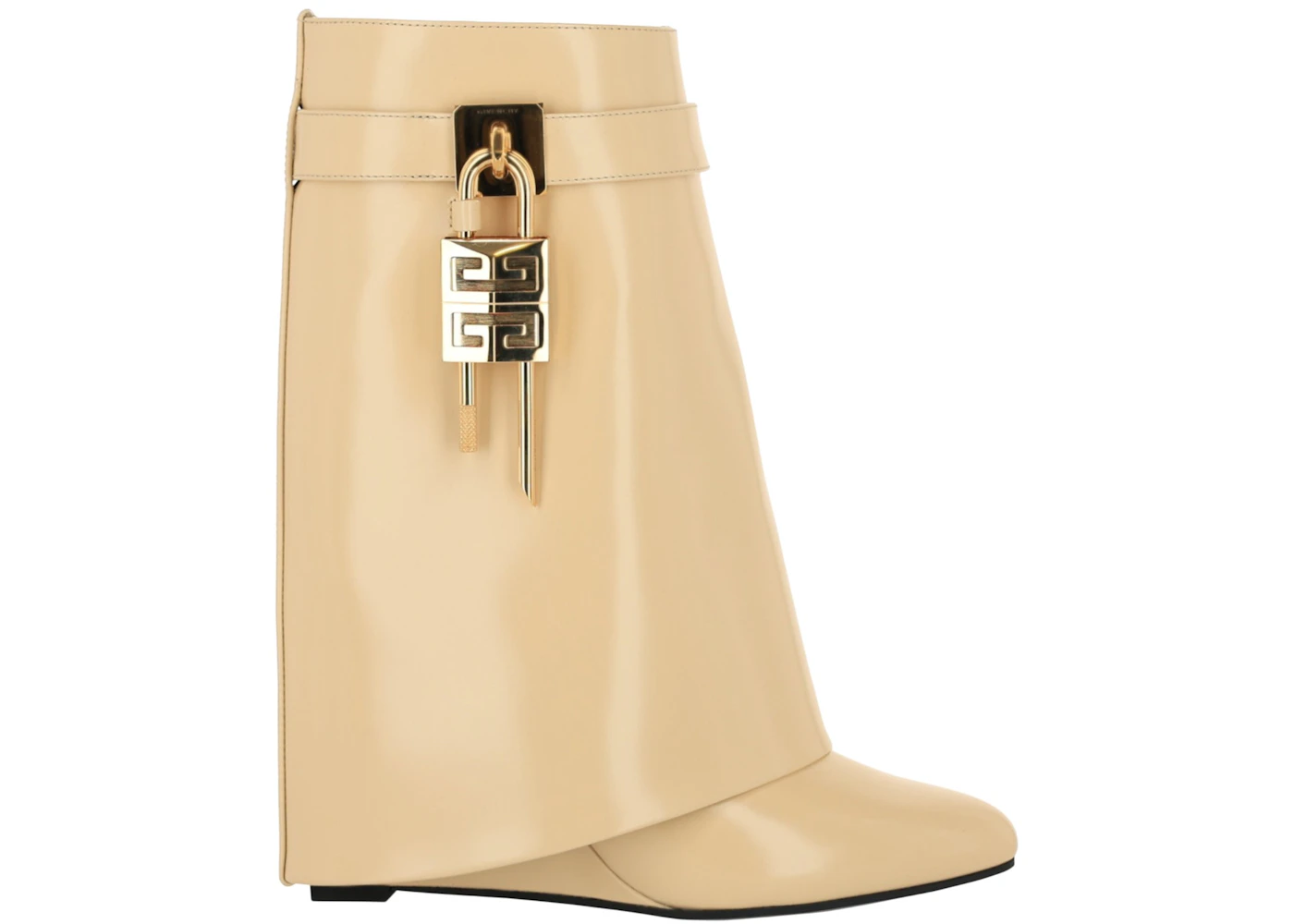 Givenchy Shark Lock Ankle Boots Blond (Women's)