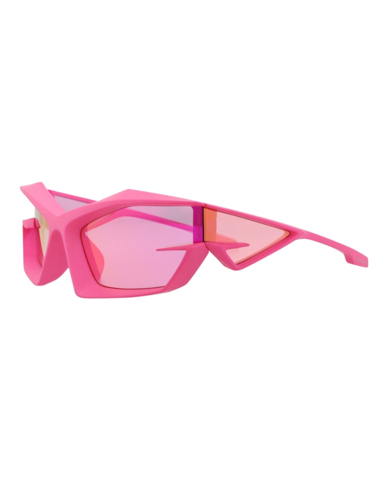 Givenchy Shield-Frame Acetate Sunglasses Pink Pink Violet (Gv40049i-69-73y)