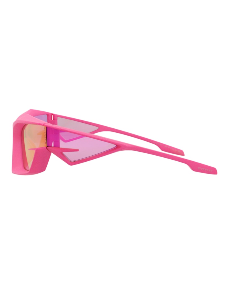 Givenchy Shield-Frame Acetate Sunglasses Pink Pink Violet (Gv40049i-69-73y)
