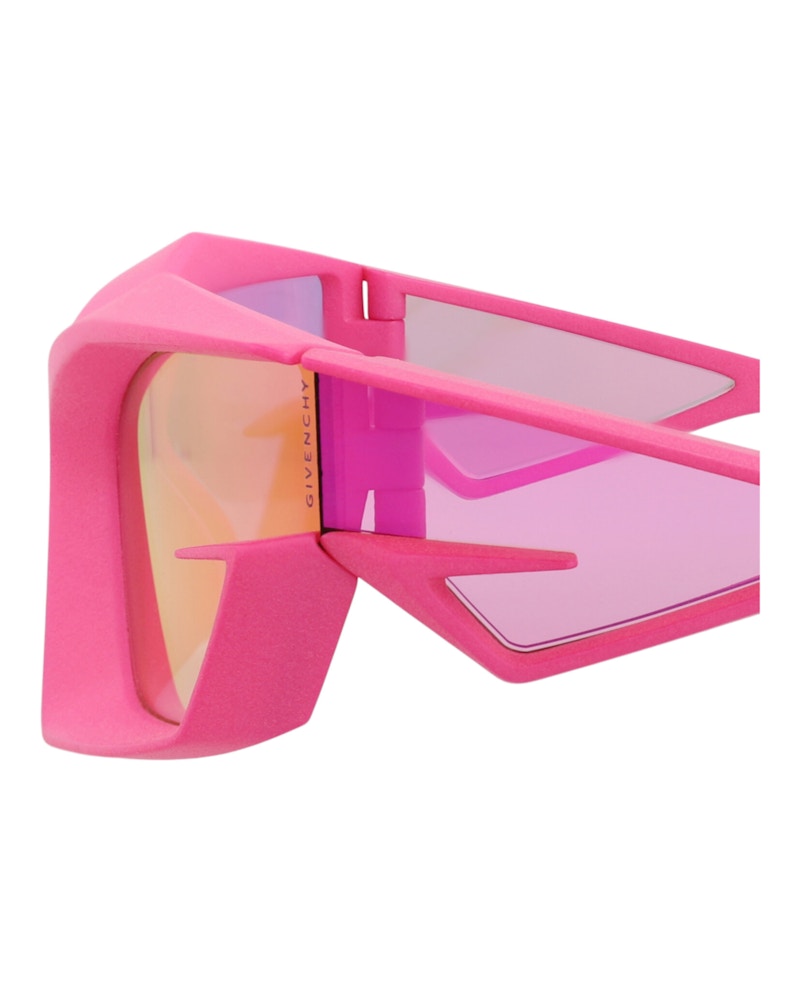 Givenchy Shield-Frame Acetate Sunglasses Pink Pink Violet (Gv40049i-69-73y)