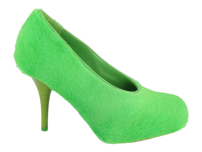 Pre-owned Givenchy Show Pumps (women's) Sneakers In Absynthe Green