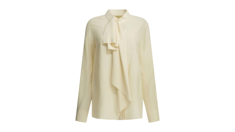 Givenchy Silk Shirt Beige