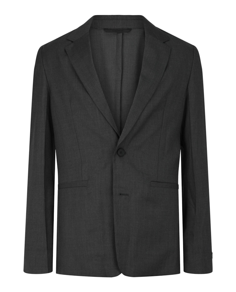 Blazer Givenchy de botonadura sencilla gris medio