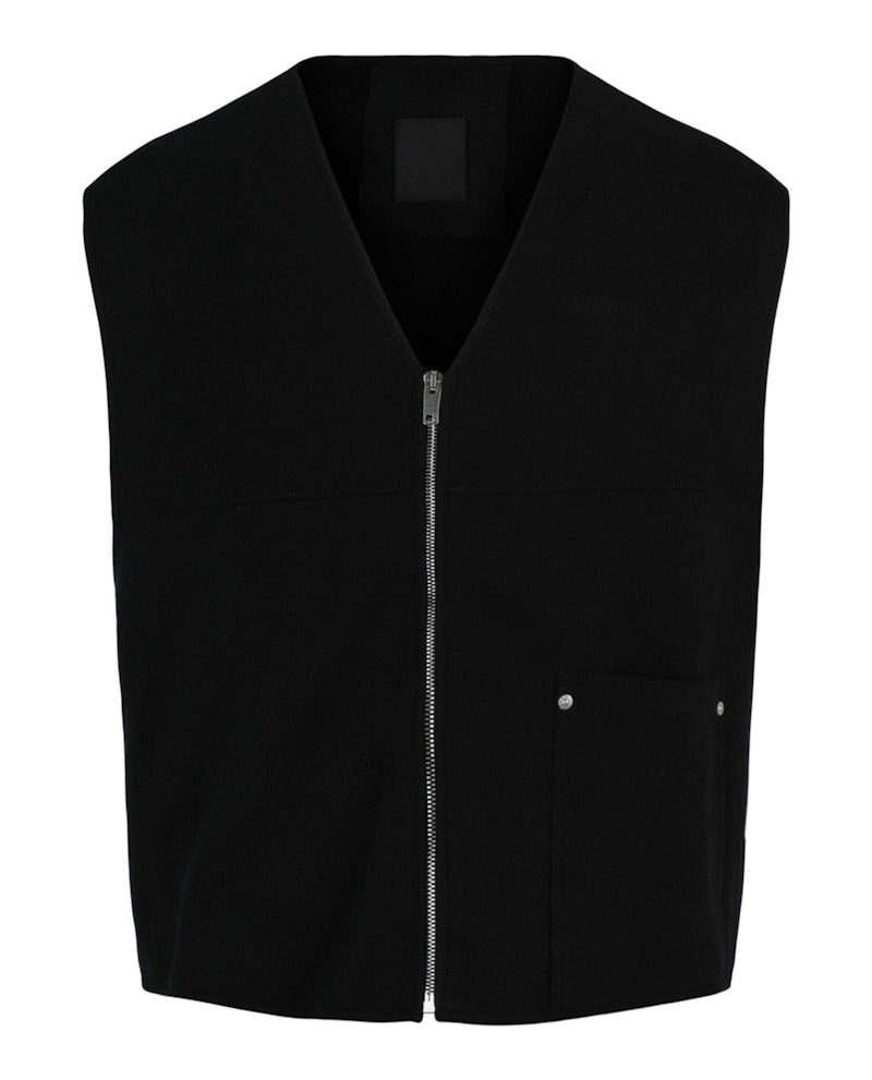 Givenchy Sleeveless Jacket Black