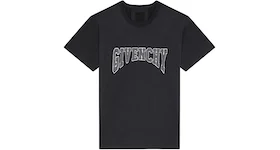Givenchy Slim Fit Jersey With Patch T-Shirt Faded Black