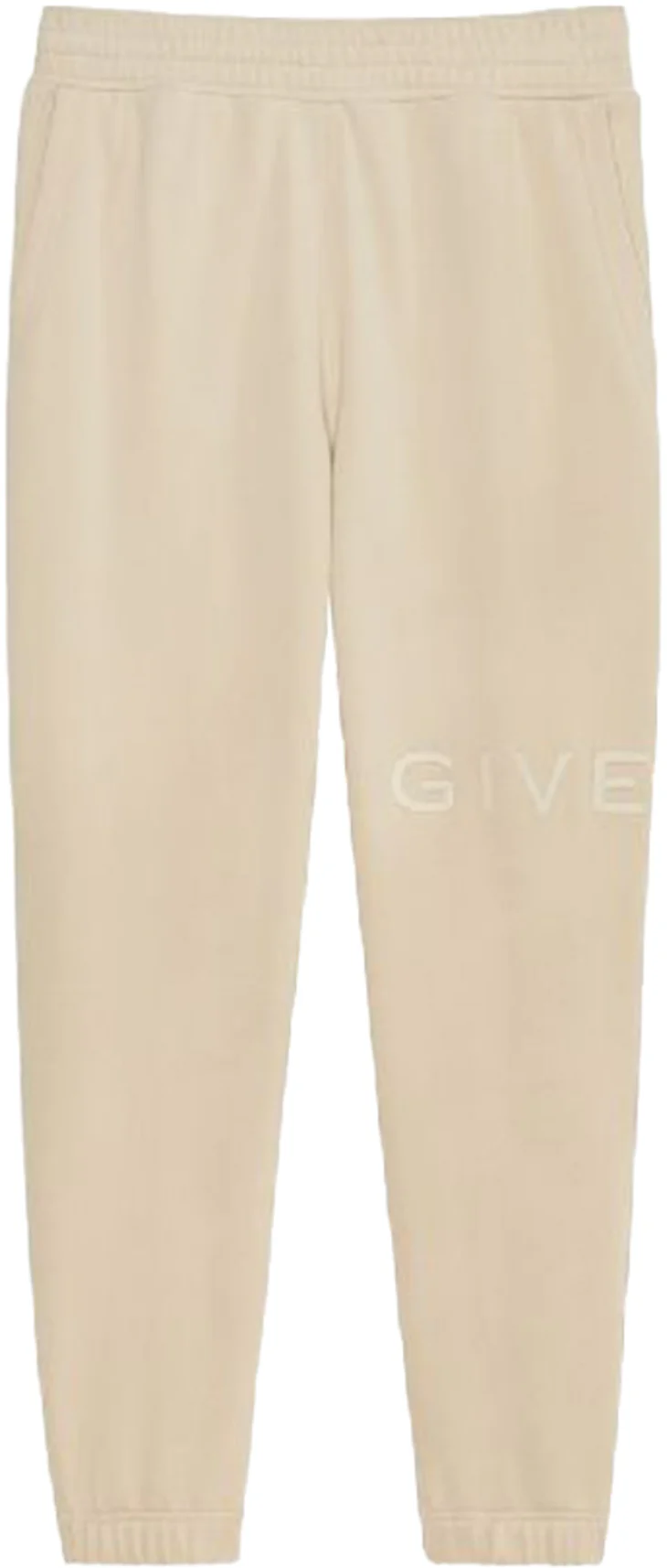 Givenchy Slim Fit Jogging Sweatpants Light Beige Men's - FW22 - US