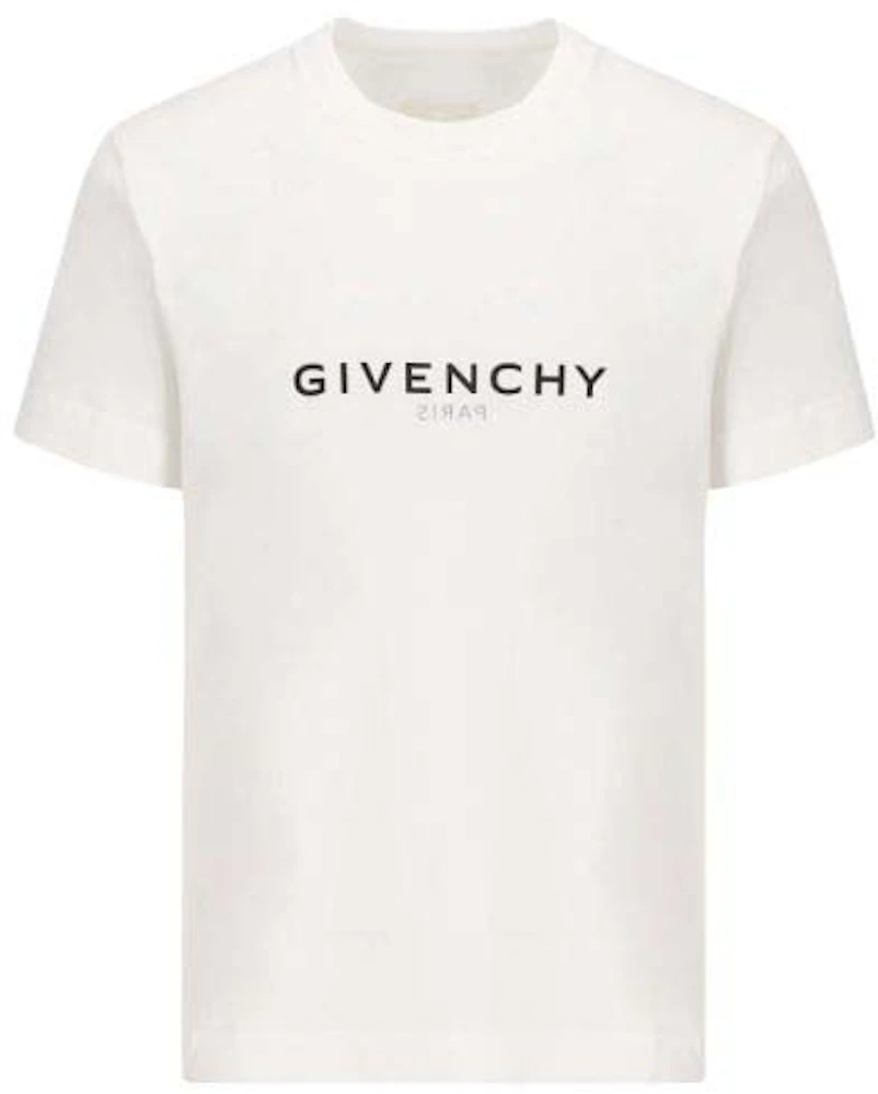 Givenchy Slim Fit Logo T-shirt White Men's - US