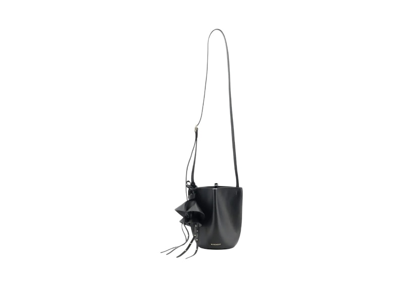 Women's Givenchy Snap Nano Bucket in Black