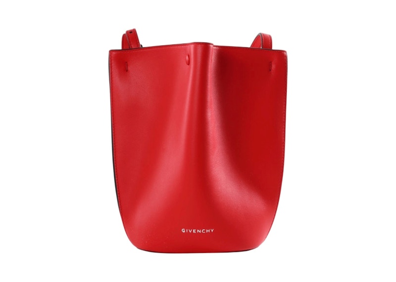 Givenchy Snap Nano Bucket Deep Red