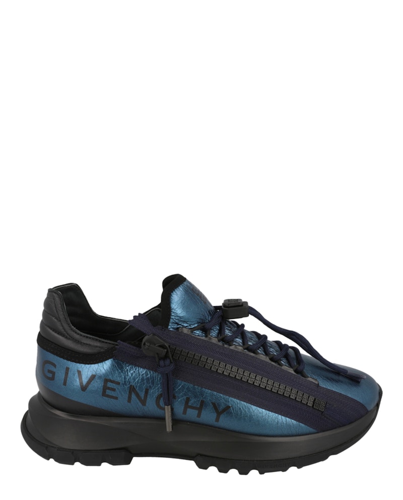 Givenchy Spectre Zip Runners Blue Silver