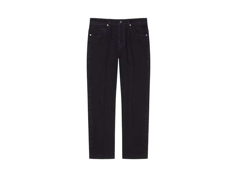 Pre-owned Givenchy Men's  Straight Fit Pant In Black