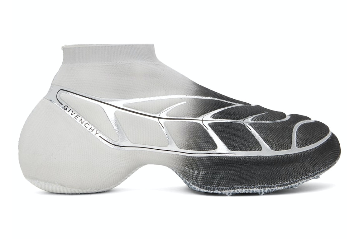 Pre-owned Givenchy Tk-360 Plus Mid Sneaker Black Grey In Black/grey